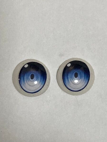 ドールアイ 青 約10mm ねんどろいどどーる等