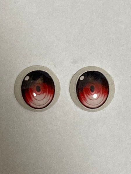 ドールアイ 赤 約10mm ねんどろいどどーる等