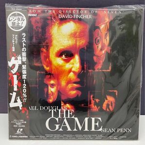 THE GAME ゲーム レーザーディスク デビット・フィンチャー監督 マイケル・ダグラス主演