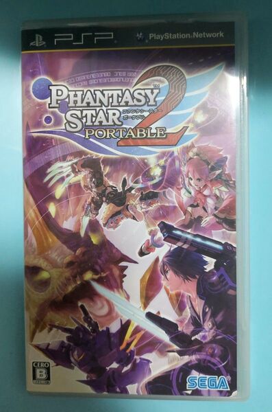 ファンタシースターポータブル2 PSP 空箱 ケース ソフト無し