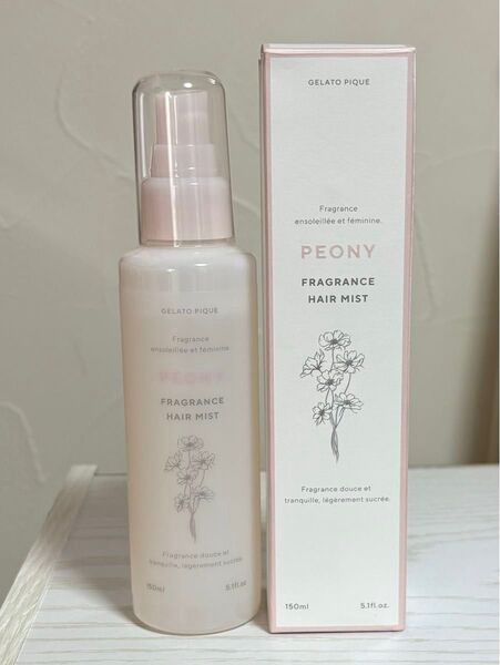 ジェラートピケ ヘアミストPink ピオニーブーケの香り