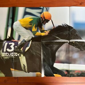ゼンノロブロイ ポスター 競馬 サラブレ 雑誌 付録