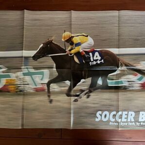 サッカーボーイ ポスター 競馬 サラブレ 雑誌 付録