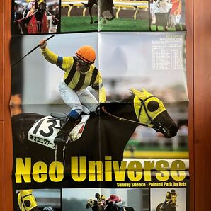 ネオユニヴァース ポスター 競馬 サラブレ 雑誌 付録