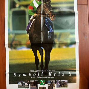 シンボリクリスエス ポスター 競馬 サラブレ 雑誌 付録