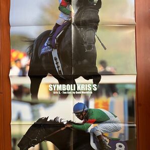 シンボリクリスエス ポスター 競馬 サラブレ 付録