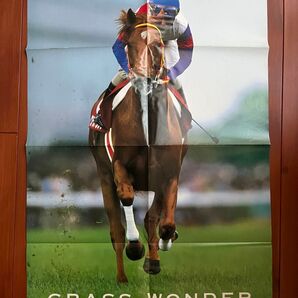 グラスワンダー ポスター 競馬 サラブレ 雑誌 付録