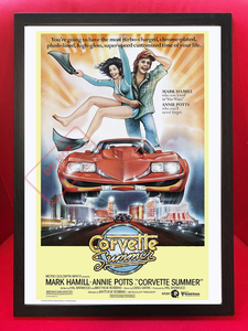 ★『コルベット・サマー』 (Corvette Summer)1978レアポスター★マーク・ハミル/コルベット・スティングレー/スターウォーズ