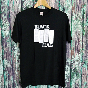 送込【BLACK FLAG】USハードコア★ブラック★S~XLサイズ