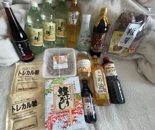 日本自然発酵 NHC おいしい酢 スマートオリゴ ジンジャーハニー トレカル糖 こめ油 りんご黒酢 紀州産南高梅 鰹ふりだし料理酒