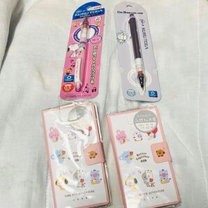 未使用品 文房具まとめ売りシャーペン&付箋 新学期にオススメ 勉強道具 スヌーピ・ドラえもん&BTS