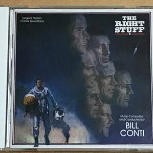 ■CD送料込　ライトスタッフ　THE RIGHT STUFF　BILL CONTI　Varse Sarabande VCL 0609 1095　ビル・コンティ　サントラ