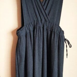 studio CLIP スタジオクリップ サロペットワンピース ダークグレー