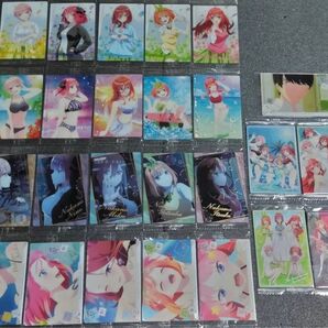 【全部未開封】五等分の花嫁 ウエハース コンプリート