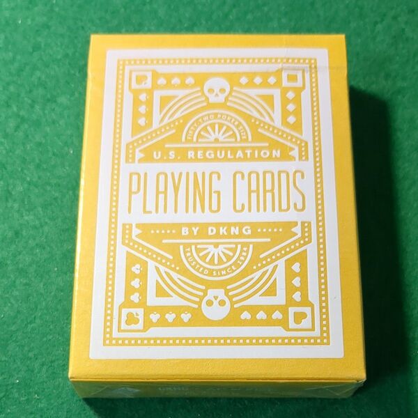 【新品未開封】DKNG playing CARDS イエロー