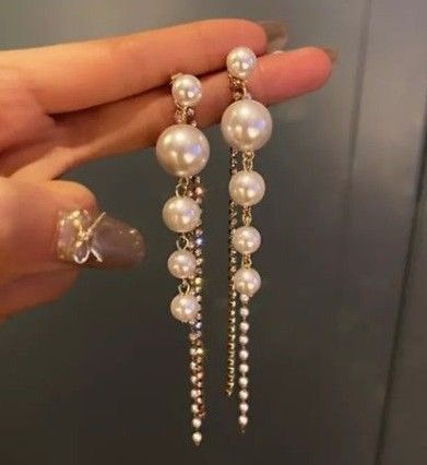 ピアス ロングピアス