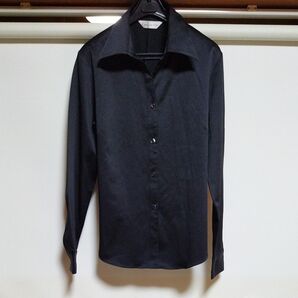 Cosa de Ver 長袖シャツ ブラック13号ゆったり!