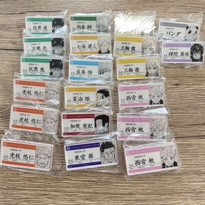 呪術廻戦 名札アクリルバッジコレクション20点