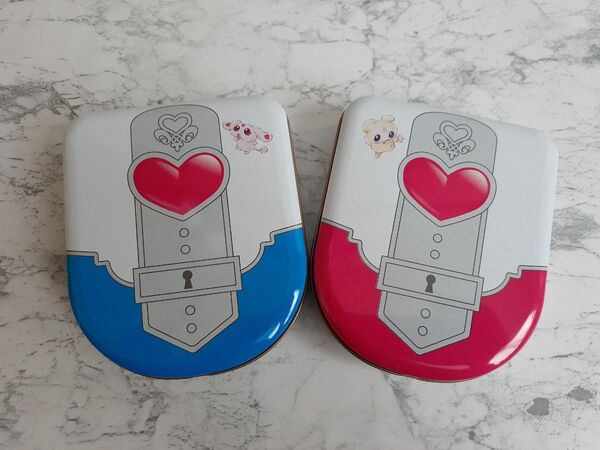 ふたりはプリキュア コミューン缶 チョコレート缶 2個セット