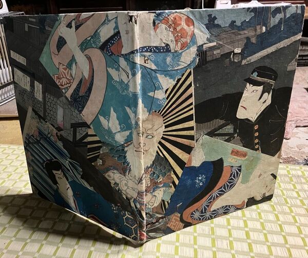 江戸期/明治期の本物の浮世絵木版画仕様の版画入れ