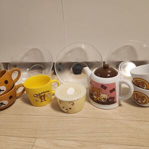 【中古】リラックマ 食器 マグカップ 10点セット