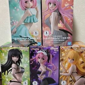 To LOVEる ダークネス フィギュア 5体セット GLITTER&GLAMOURS