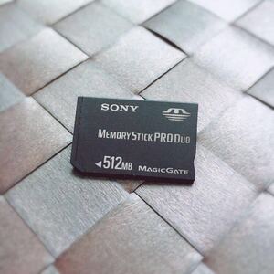 ★ SONY ★ 512MB ★ デジカメ用メモリーカード512M ★ Memory Stick PRO Duo MagicGate ★ マジックゲート対応MemoryStick