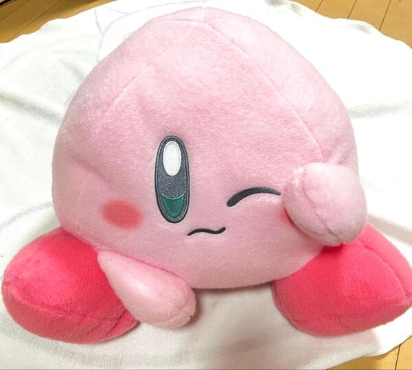 ぬいぐるみ カービィ 羊毛フェルト風 超BIG ぬいぐるみ うとうと