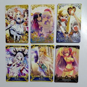 Fate/Grand Order Arcade FGOアーケード 6枚セット③