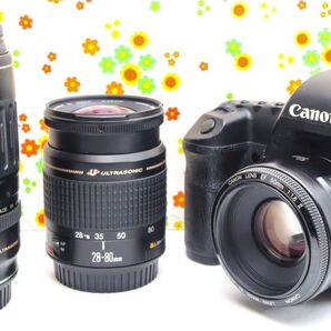 Canon 5D MarkII☆トリプルレンズ!☆フルサイズ☆スマホに転送!