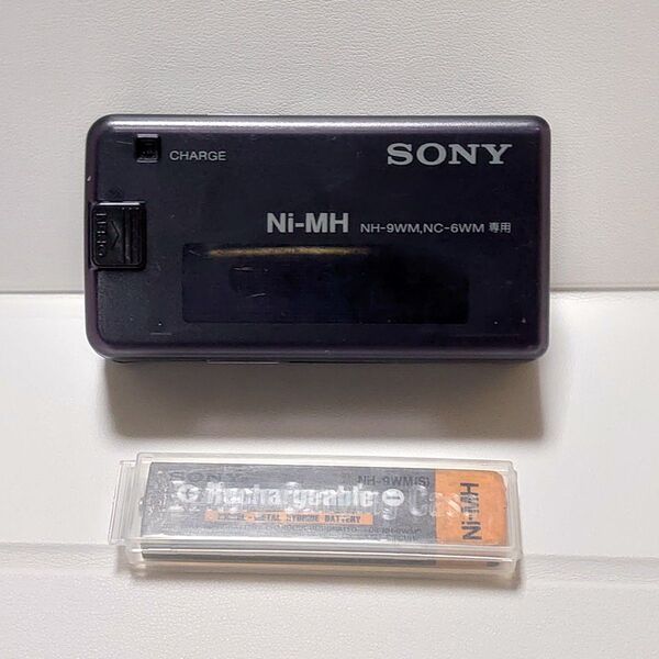 SONY BC-9HE 純正 ガム電池用 充電器 Ni-MH NH-9WM / NC-6WM 専用