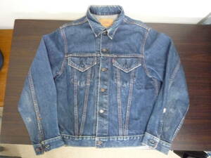 ☆本物BIGE 逸品☆ 1960～70年代推定ヴィンテージ実物 LEVIS リーバイス 70505 / デニムJK