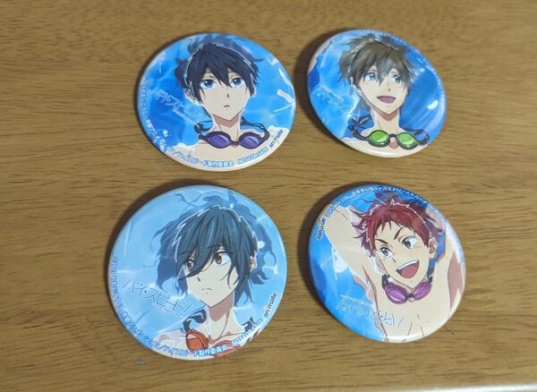 ハイスピード 缶バッジ アニメイト 特典