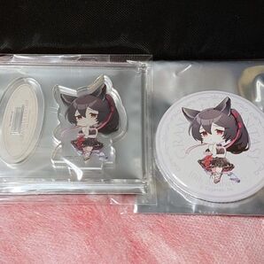 グラブル 10周年記念リミテッドストア ニーア アクスタ 缶バッジ 2点セット 十賢者 サイストア限定