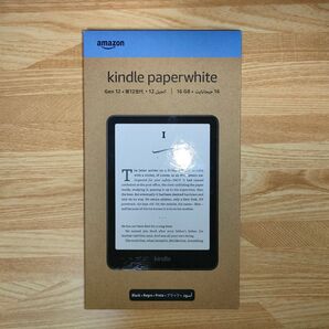 【新品未開封】kindle paperwhite 12世代 16GB ブラック Amazon
