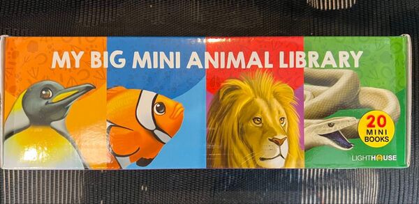 英語絵本 my big mini animal library 20冊