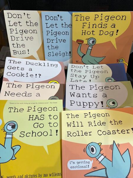 英語絵本Don’t Let the Pigeon Drive the Bus 9冊
