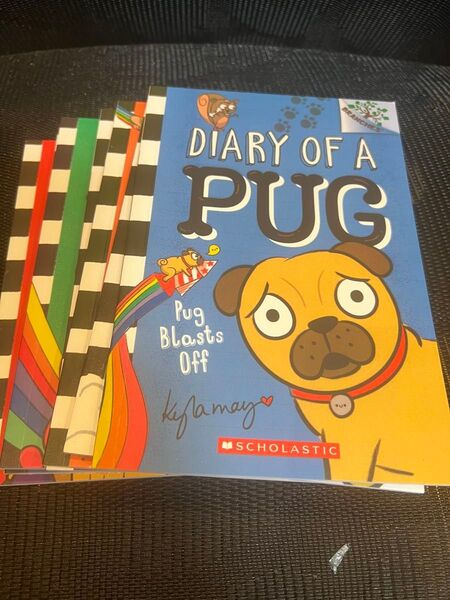 英語絵本 Diary of a Pug 9册