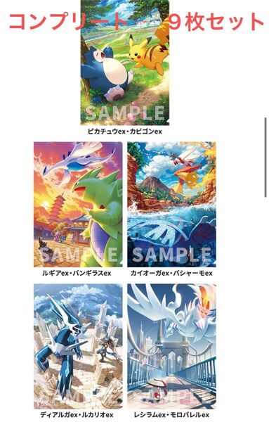 新品未使用 ポケモン カードゲール クリアファイル ローソン