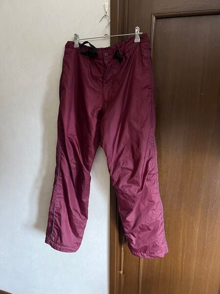ユニクロ ナイロンパンツ M 暖パン