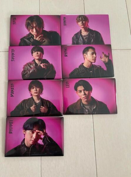 BE:FIRST Masterplan 缶バッジ 7点セット