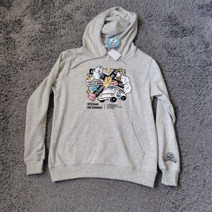新品 んぽちゃむ 長袖パーカー メンズ М
