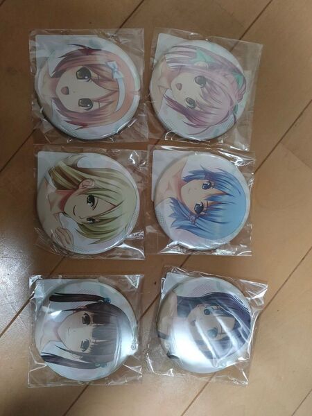 トロピカルKISS FANZAオンラインくじ D賞 缶バッジ D-3 D-4抜きセット(おまけE賞付き)