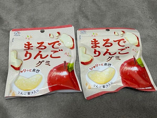 まるでりんごグミ 2個