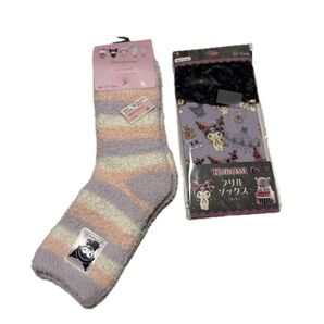 靴下 ソックス クロミ 青木美沙子 サンリオ 2足セット 新品 未使用