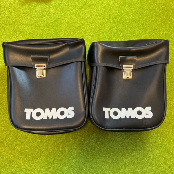 トモス TOMOS サイドバッグ 左右セット 黒