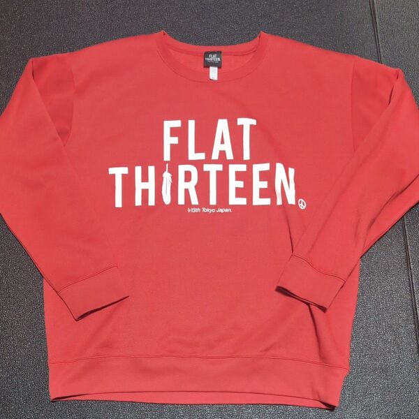 フラットサーティーン FLAT THIRTEEN スウェット ♭13