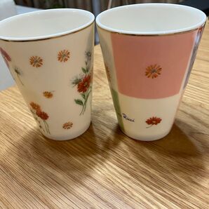 ニナリッチ★Nina Ricci ★花柄陶器カップ ★2個セット