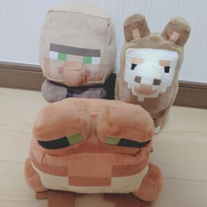 マイクラ ぬいぐるみ カエル 村人 ラマ マインクラフト