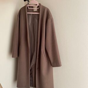 frees mart コート ベージュ ロングコート